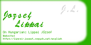 jozsef lippai business card